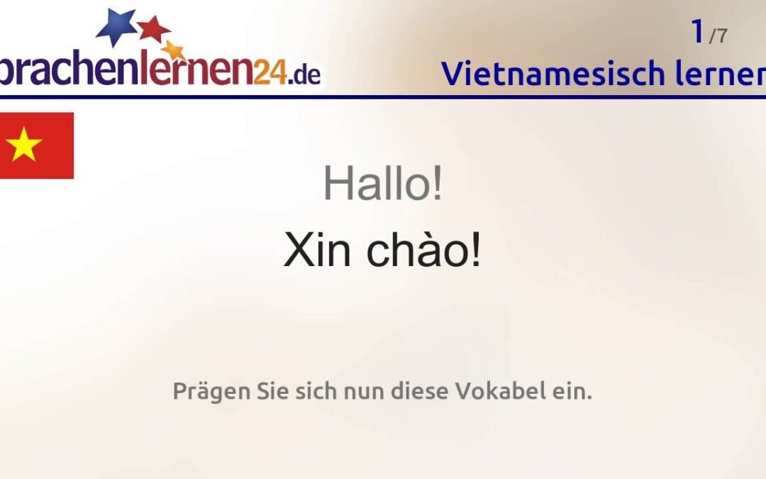 Einstufungstest Vietnamesisch
